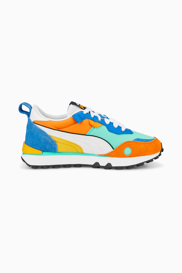 Rider Future Vintage Sneakers Big Kids, Biscay Green-Vibrant Orange, extralarge