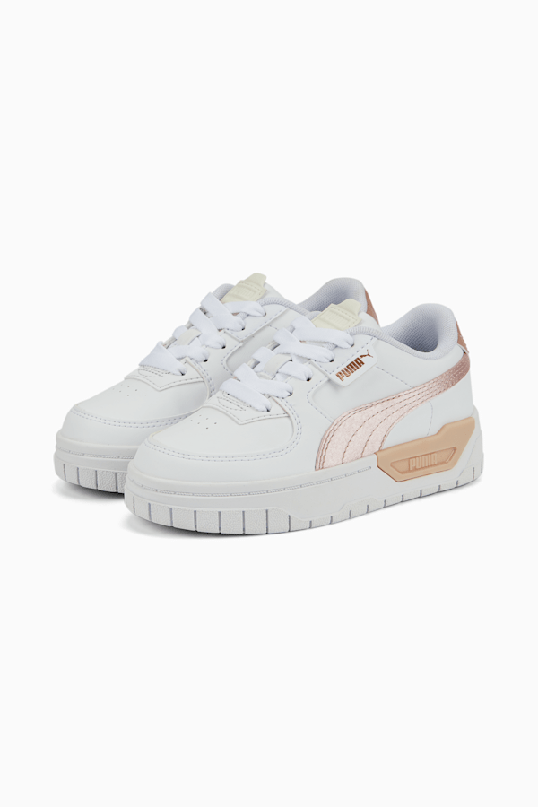 Cali Dream Shiny Pack Sneakers Kids, Puma White-Rose Gold, extralarge