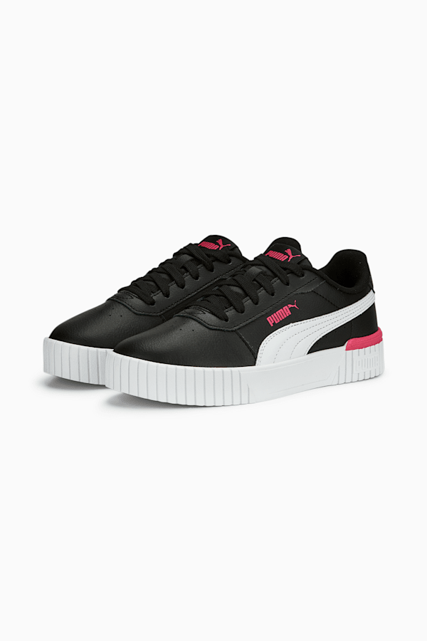Puma black and pink sneakers cheap