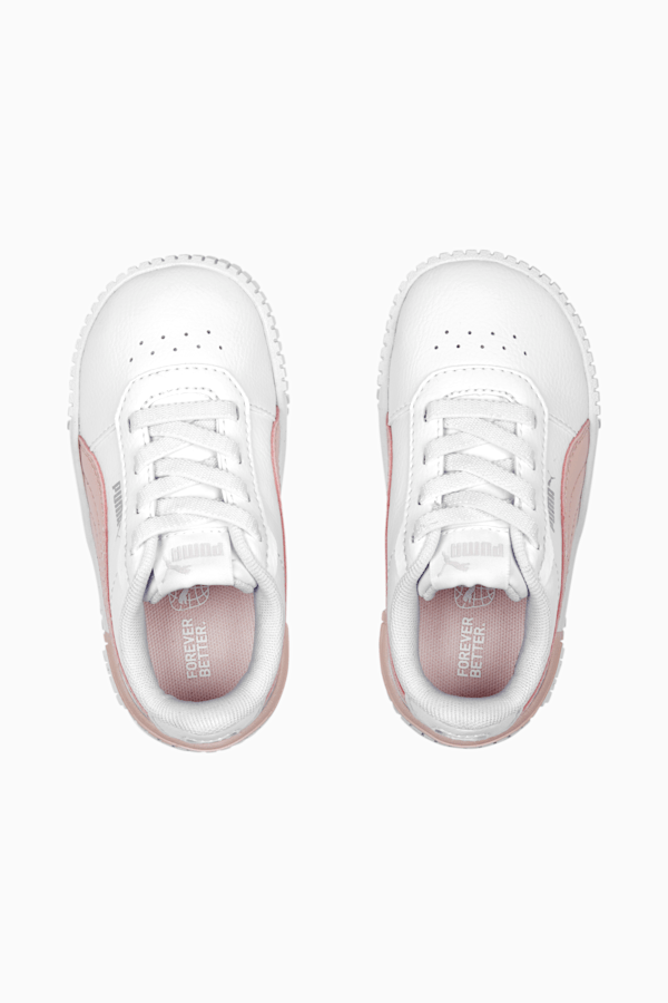 Carina 2.0 AC Sneakers Babies, PUMA White-Rose Dust-PUMA Silver, extralarge