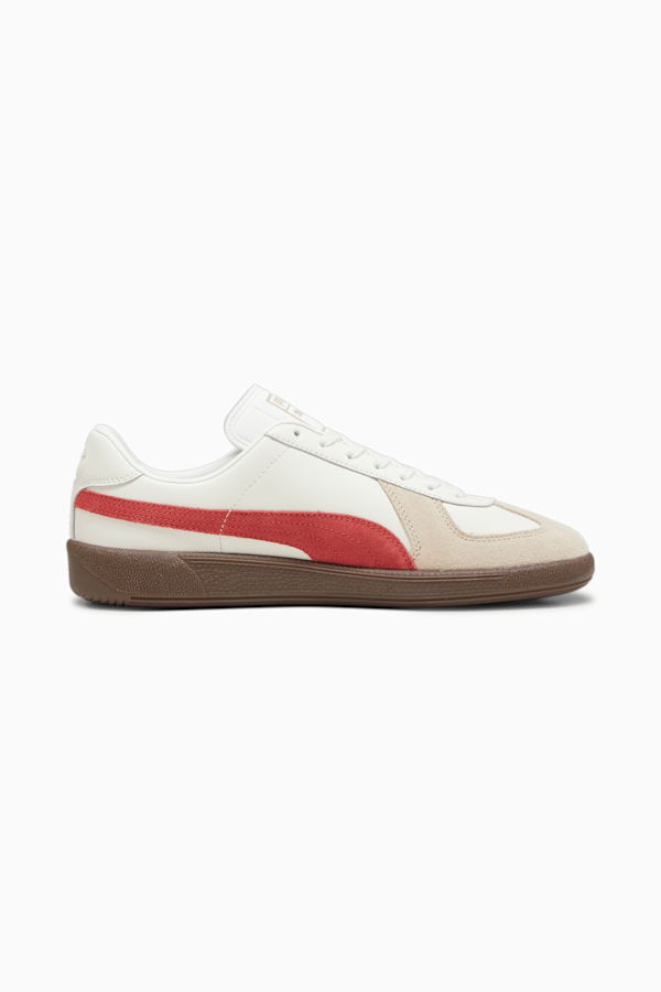 Army Trainer Sneakers, Warm White-Granola-Astro Red, extralarge