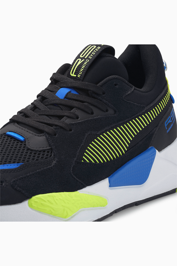 RS-Z Reinvention Sneakers, Puma Black-Lime Squeeze, extralarge