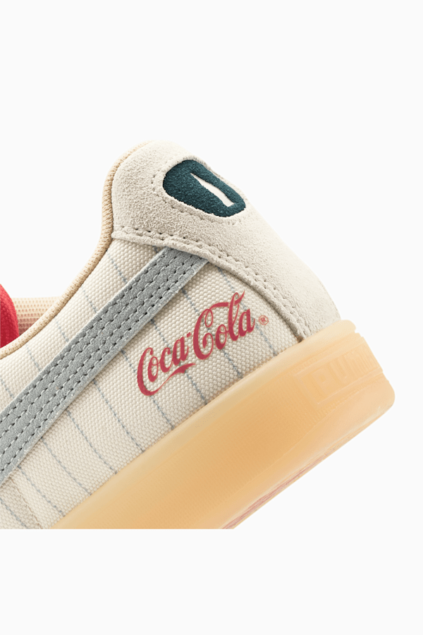 PUMA x COCA-COLA Suede Sneakers, Ivory Glow-Slate, extralarge