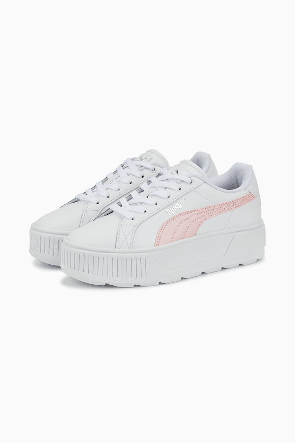 Karmen L Sneakers Youth, Puma White-Almond Blossom, extralarge-GBR