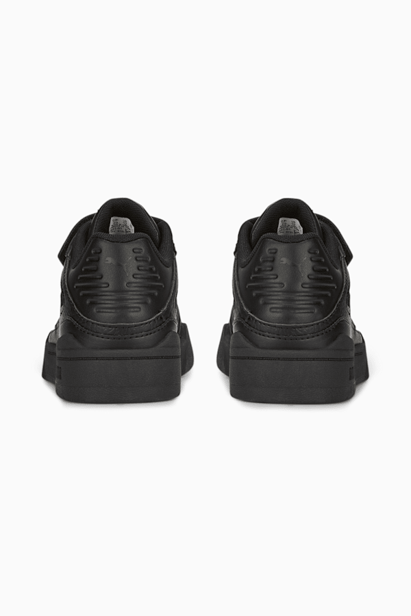 Slipstream Leather Alternative Closure Sneakers Kids, Puma Black-Puma Black, extralarge-GBR