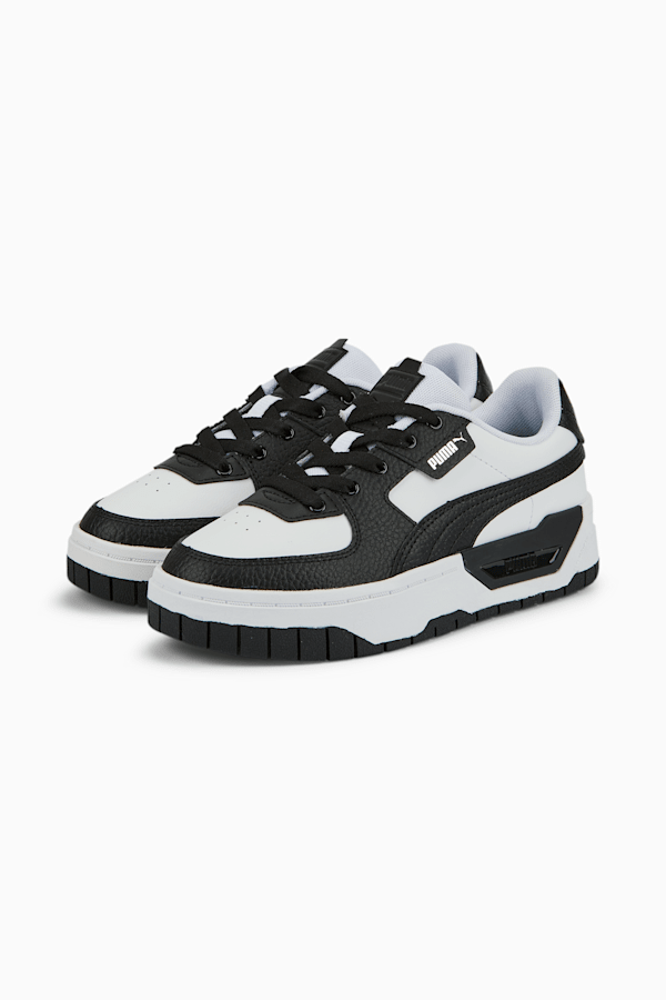 Puma cali sport mix white black clearance