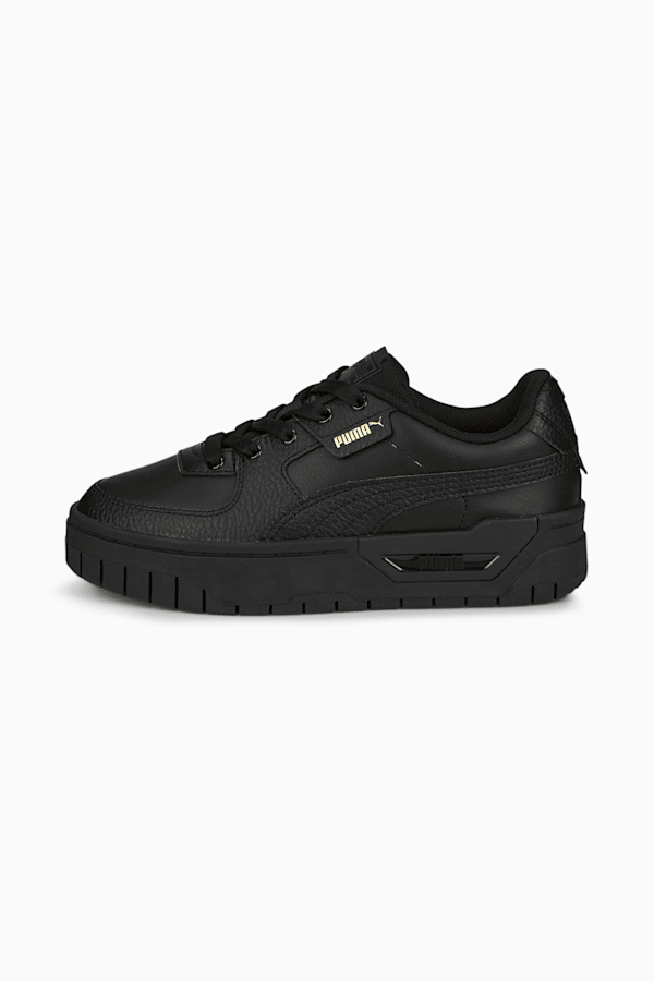 Cali Dream Leather Sneakers Youth, Puma Black, extralarge-GBR