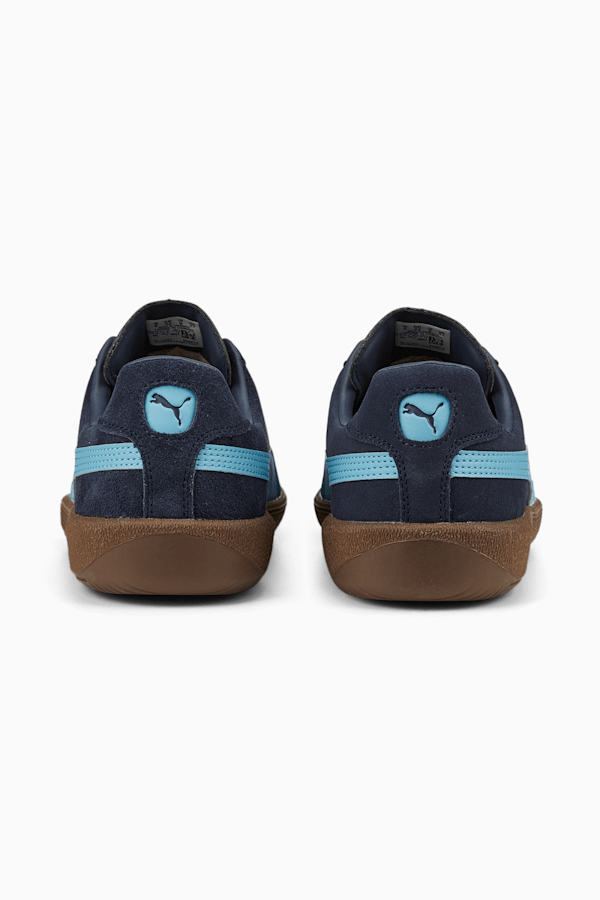 Army Trainer Suede Sneakers, Parisian Night-Dusty Aqua, extralarge-GBR