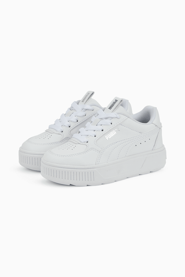 Karmen Rebelle Sneakers Kids, Puma White-Puma White, extralarge-GBR