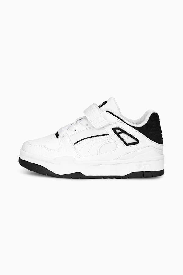 Slipstream Little Kids' Shoes, Puma White-Puma Black, extralarge