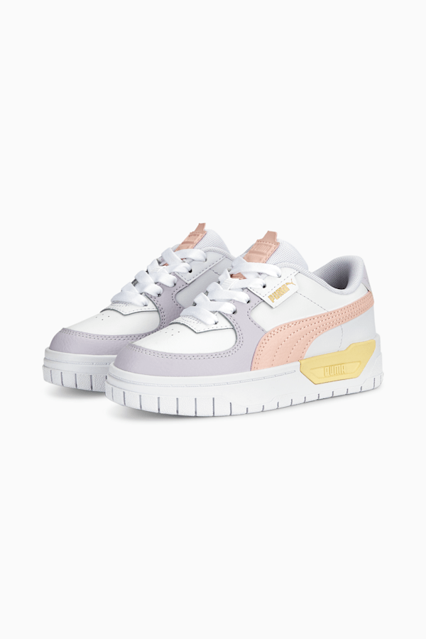 Cali Dream Pastel Sneakers Kids, PUMA White-Rose Dust-Light Straw, extralarge