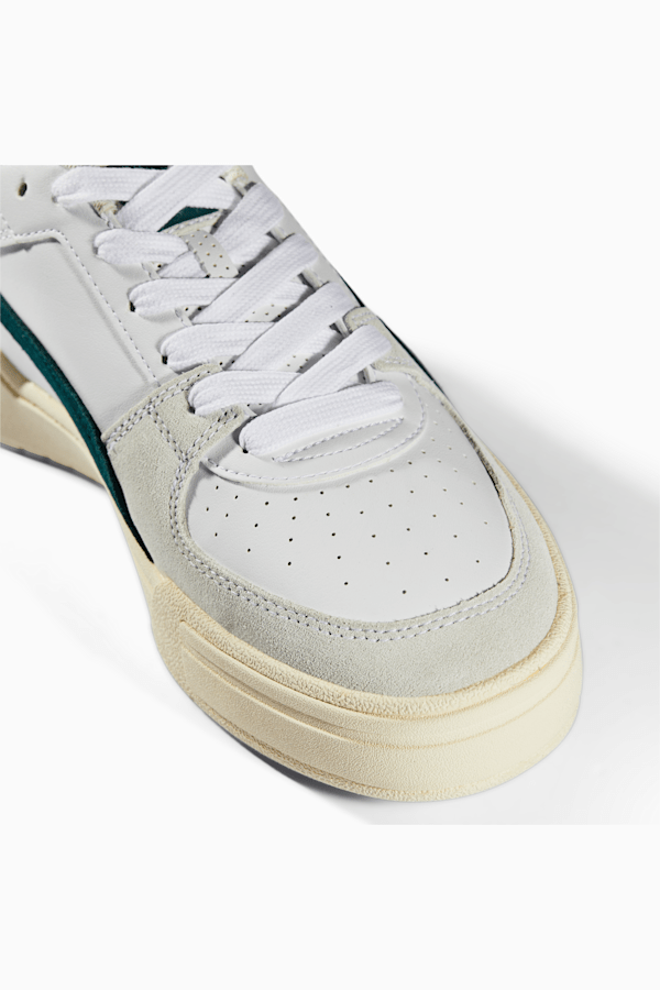 CA Pro Ivy League Sneakers, Puma White-Varsity Green-Whisper White, extralarge