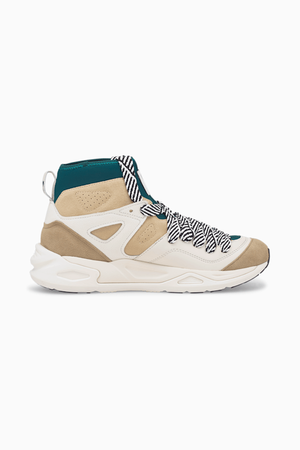 PUMA x AMI TRC Blaze Mid Sneakers, Marshmallow-Light Sand, extralarge