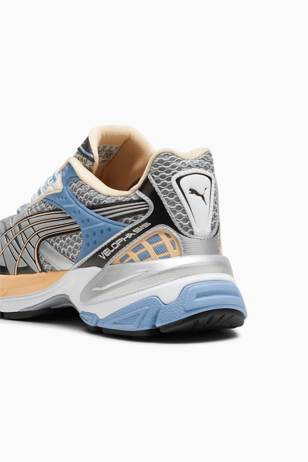 Velophasis Phased Sneakers, Cool Light Gray-Peach Fizz, extralarge