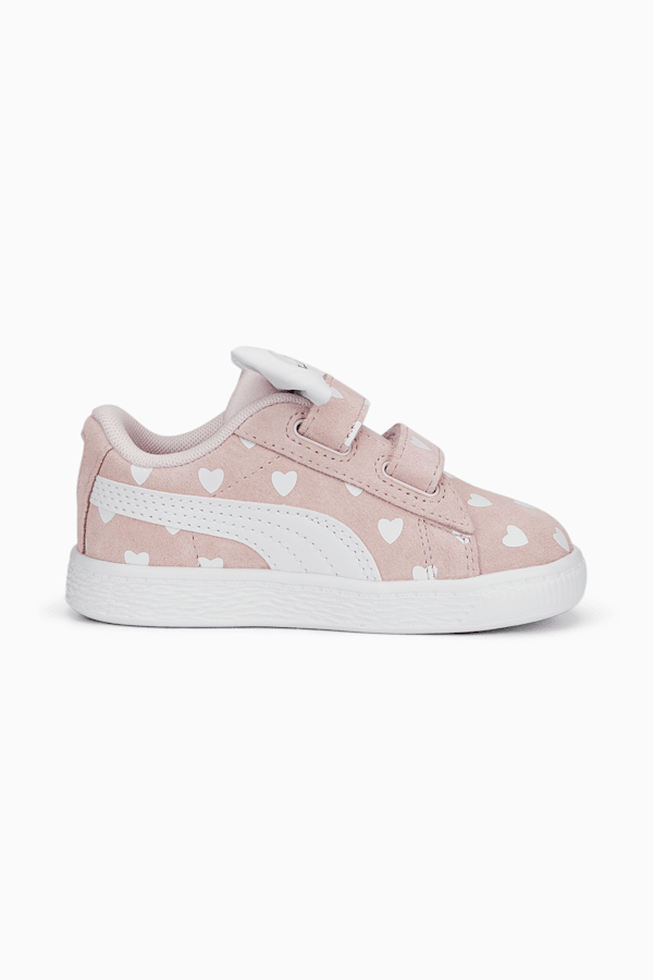 Suede Classic LF Re-Bow V Sneakers Baby, Pearl Pink-PUMA White, extralarge-GBR