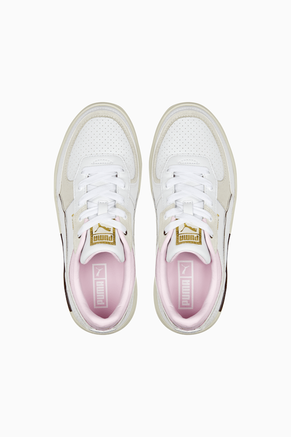 Puma pale pink cali leather shop trainers