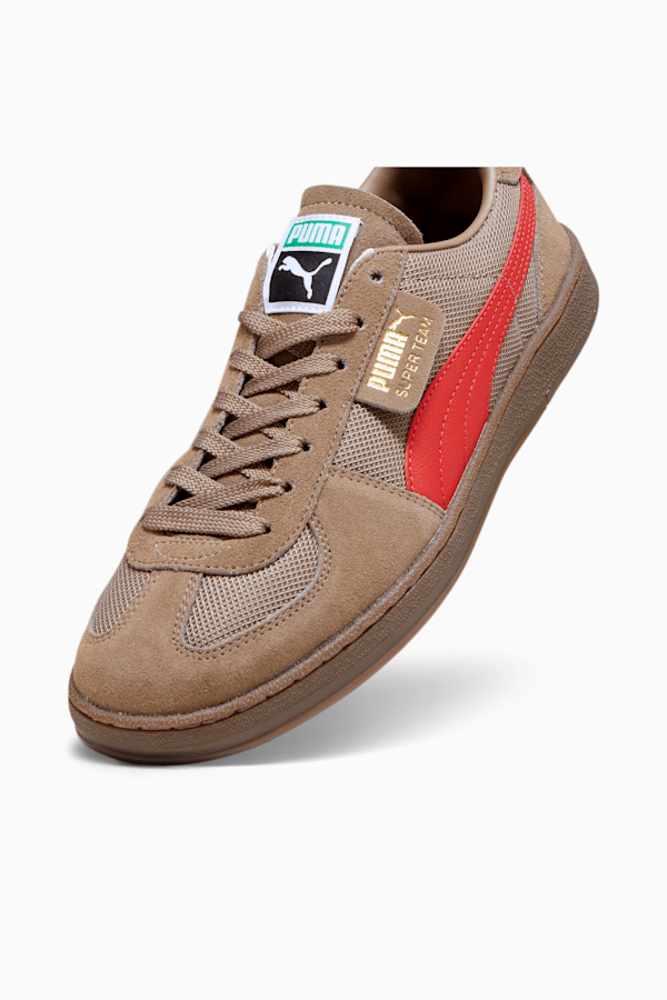 Super Team OG Sneakers, Totally Taupe-For All Time Red, extralarge-GBR