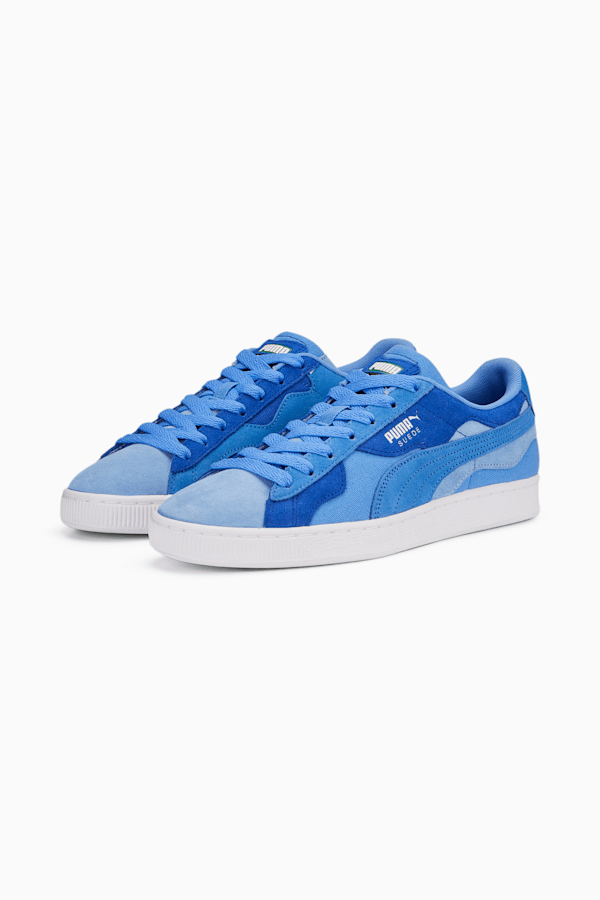 Sneakers Suede Camowave Earth, Dusky Blue-Blue Glimmer-Day Dream, extralarge