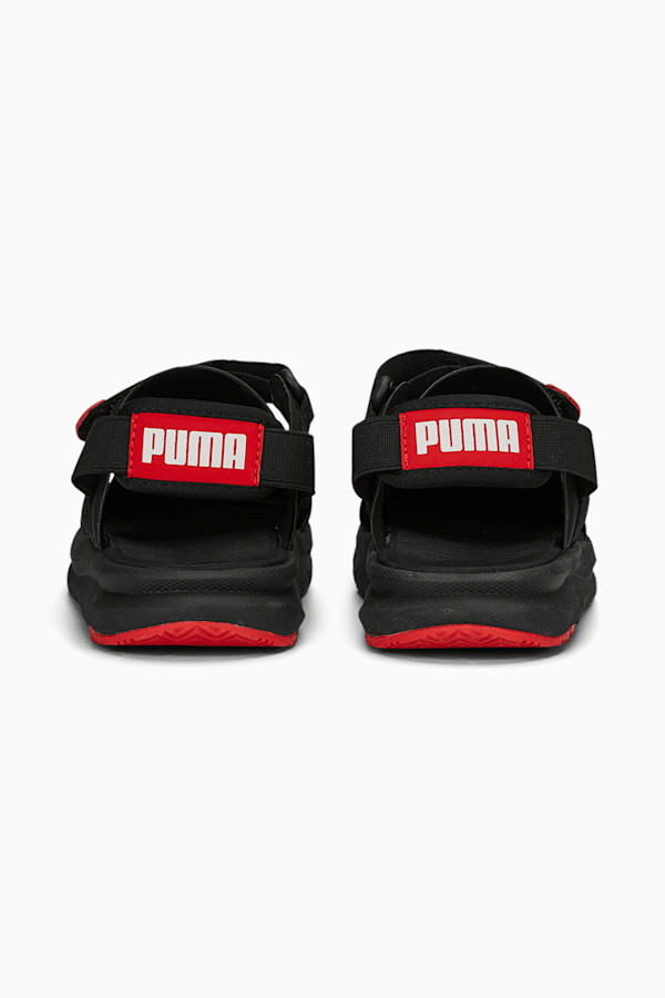 Evolve AC Sandals Kids, PUMA Black-PUMA White-For All Time Red, extralarge-GBR
