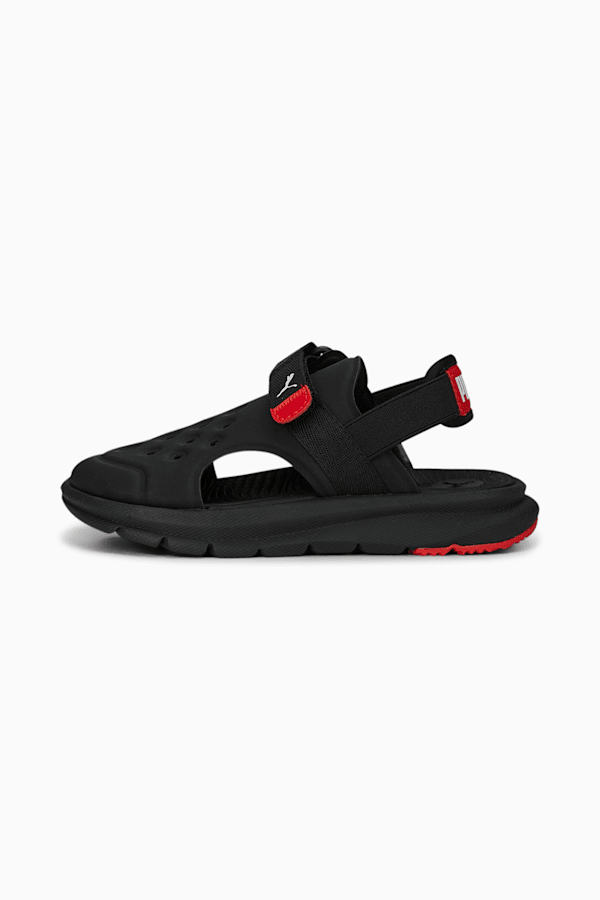 Evolve AC Sandals Kids, PUMA Black-PUMA White-For All Time Red, extralarge-GBR
