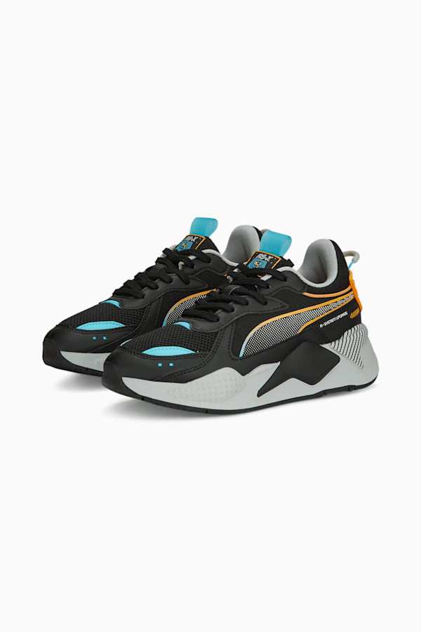 RS-X 3D Sneakers Youth, PUMA Black-Harbor Mist, extralarge