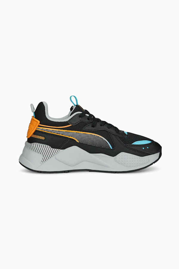 RS-X 3D Sneakers Youth, PUMA Black-Harbor Mist, extralarge