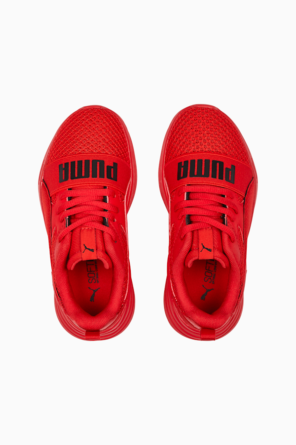 Wired Run Pure Shoes Kids, For All Time Red-For All Time Red-PUMA Black, extralarge-GBR