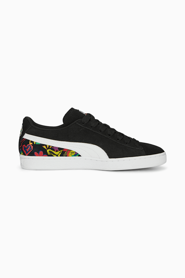 Suede Pride We Are Everywhere Sneakers, PUMA Black-PUMA White, extralarge