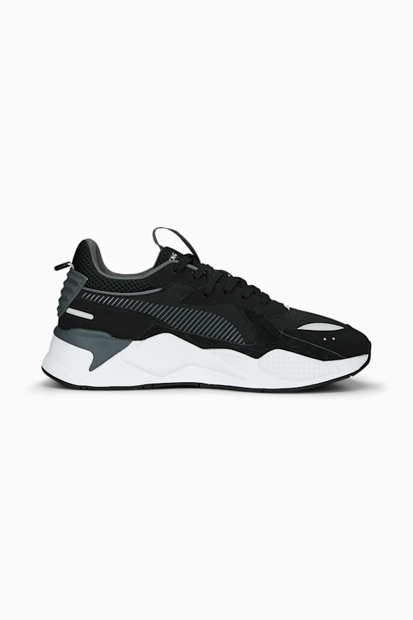 RS-X Suede Sneakers, PUMA Black-Glacial Gray, extralarge