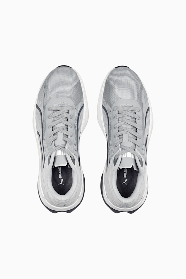 Extent NITRO Engineered Mesh Sneakers, Platinum Gray-PUMA White, extralarge-GBR