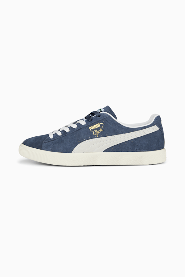 Puma clyde black and white sales