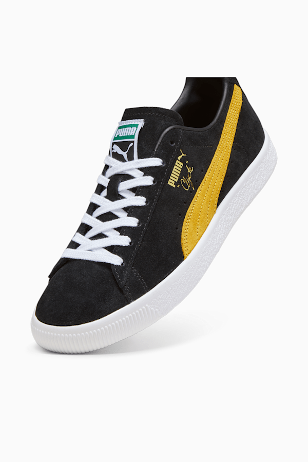 Clyde OG Sneakers, PUMA Black-Yellow Sizzle, extralarge