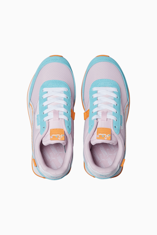 Future Rider Spring Sketchbook Big Kids' Sneaker , Pearl Pink-PUMA White, extralarge