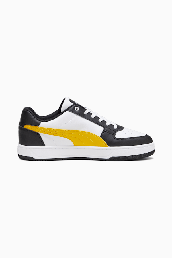 Caven 2.0 Sneakers, PUMA White-Yellow Sizzle-PUMA Black-PUMA Silver, extralarge