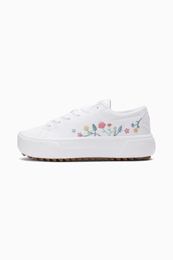 Puma black floral sales