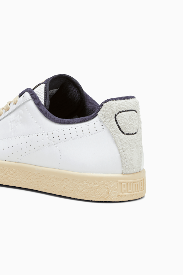 Clyde Service Line Sneakers, PUMA White, extralarge