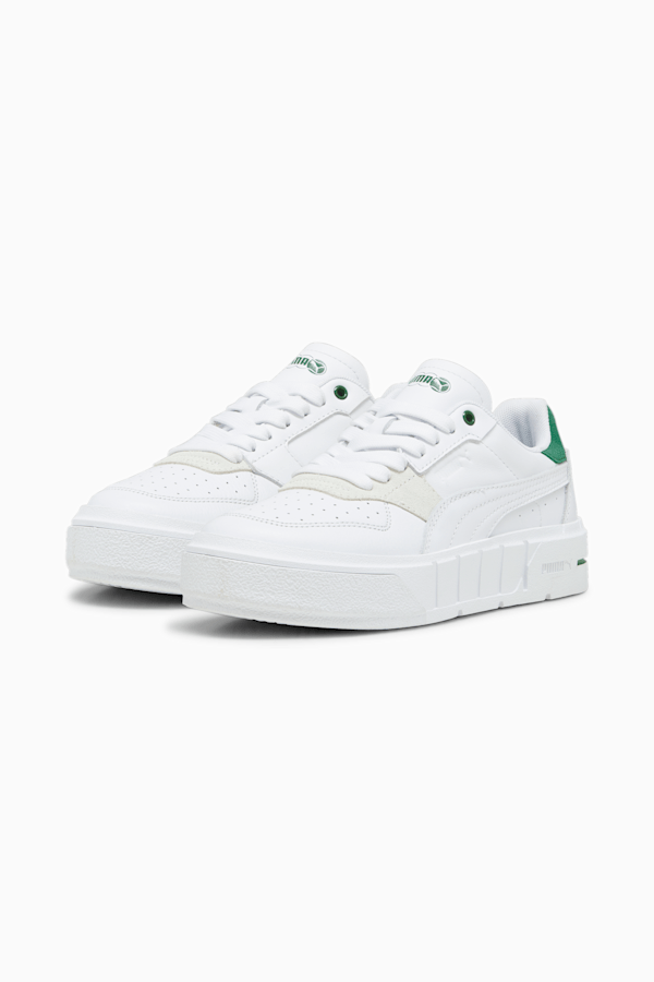 Cali Court Match Sneakers Women, PUMA White-Archive Green, extralarge-GBR