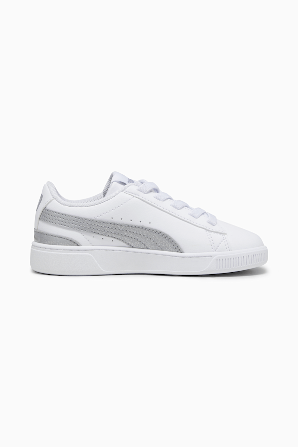 Puma white vikky sneakers hot sale