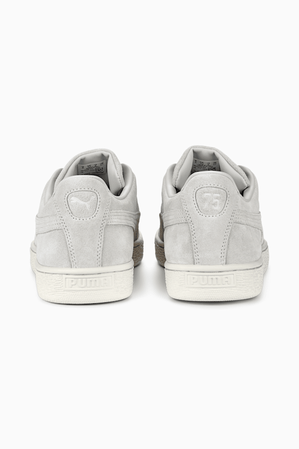 Suede Classic 75th Year Sneakers, Feather Gray-Feather Gray, extralarge