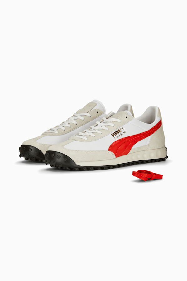 Easy Rider II 75Y Sneakers, Vapor Gray-PUMA Red-PUMA White, extralarge