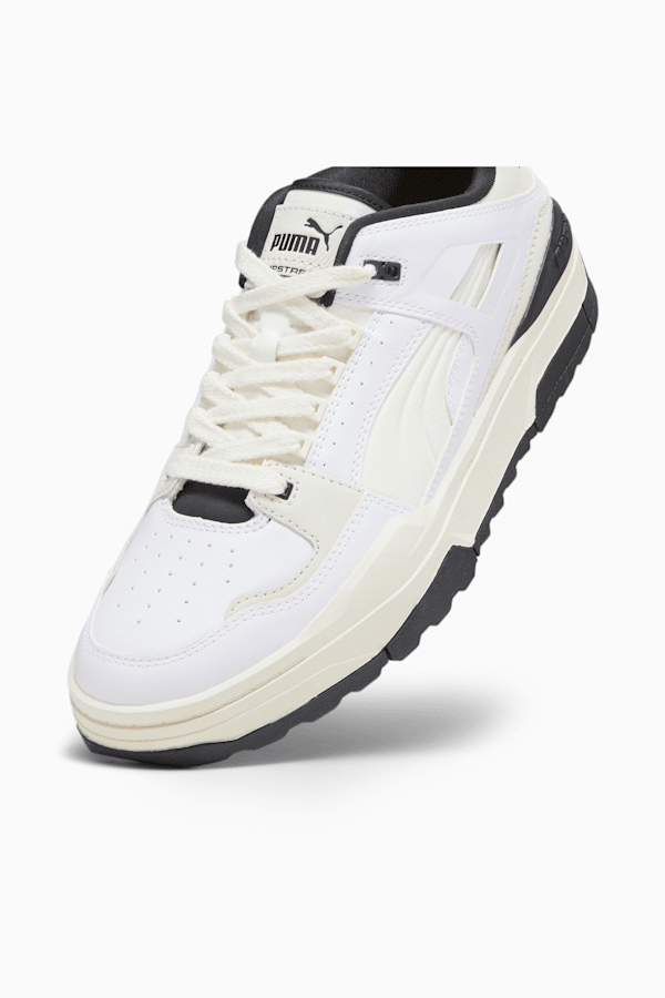 Puma leather tennis shoes store