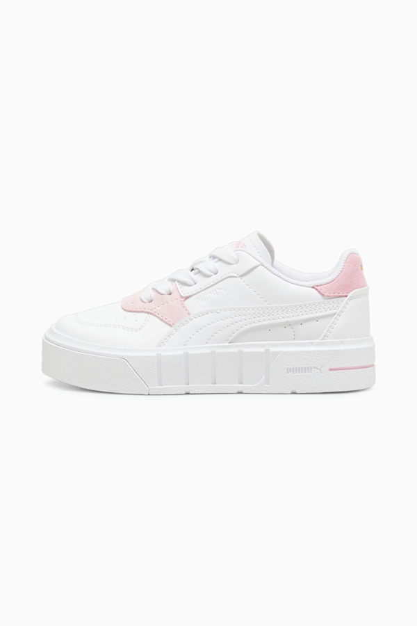 Cali Court Match Kids' Sneakers, PUMA White-Pink Lilac, extralarge-GBR