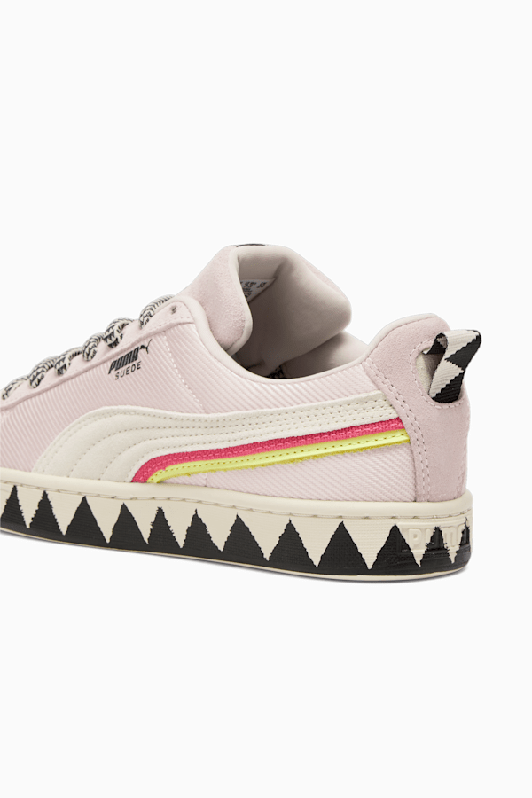 PUMA x LEMLEM Suede Women's Sneakers, Frosty Pink-Ghost Pepper, extralarge