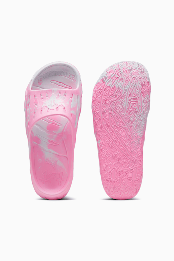 MB.03 Basketball Slides, Pink Delight-Dewdrop, extralarge
