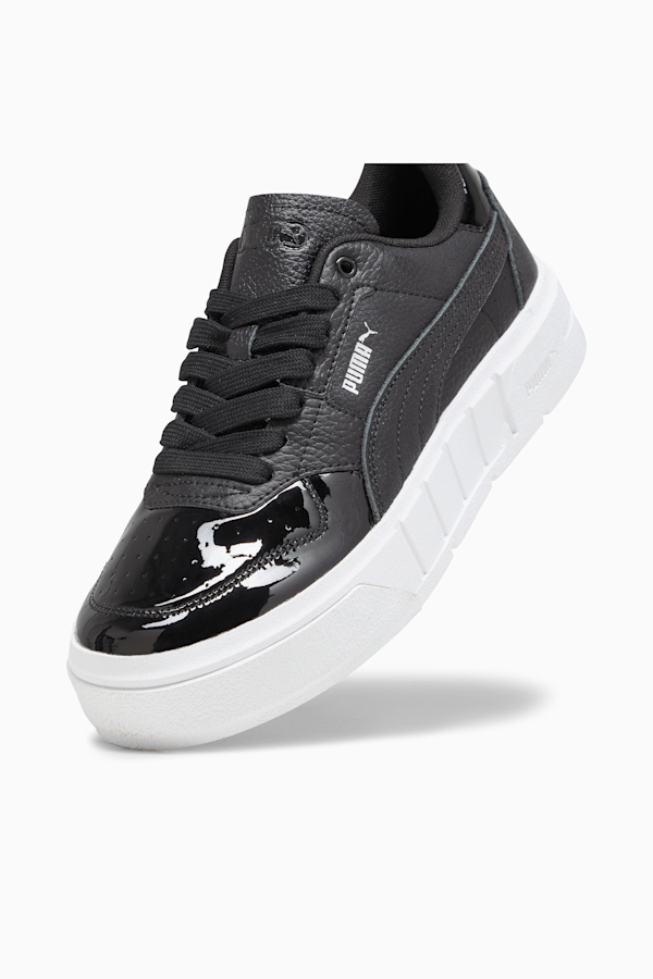 Puma cali white black clearance