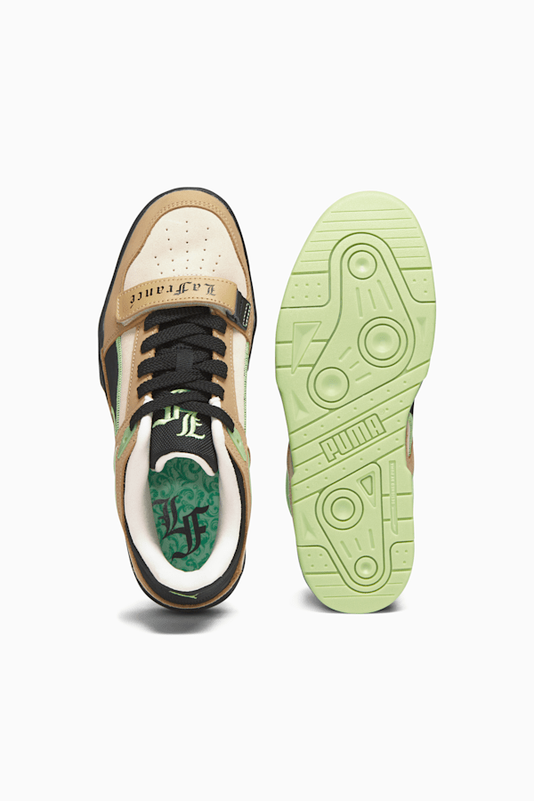 PUMA x LAMELO BALL LaFrancé Men's Slipstream Sneakers, Granola-Sand Dune-PUMA Black-Spring Fern, extralarge