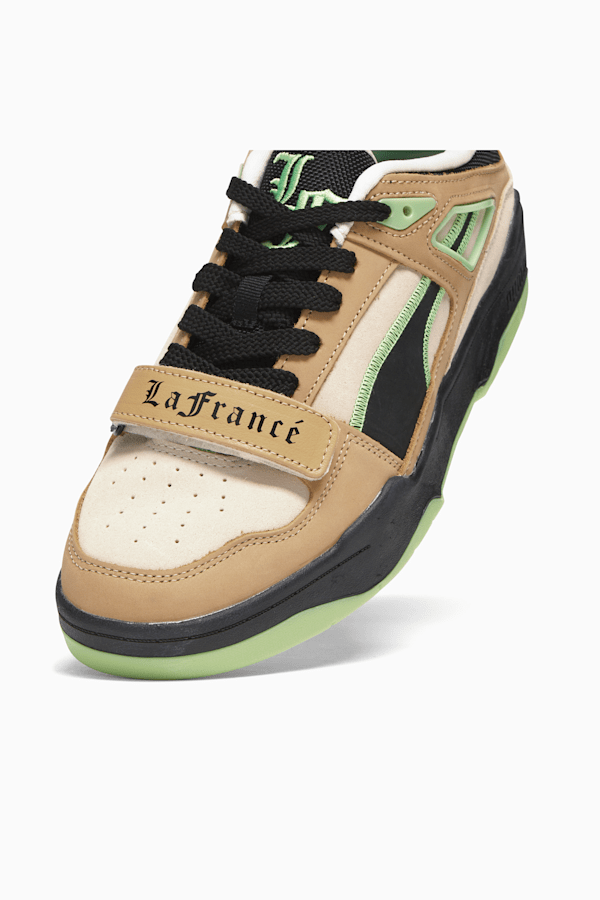 PUMA x LAMELO BALL LaFrancé Men's Slipstream Sneakers, Granola-Sand Dune-PUMA Black-Spring Fern, extralarge