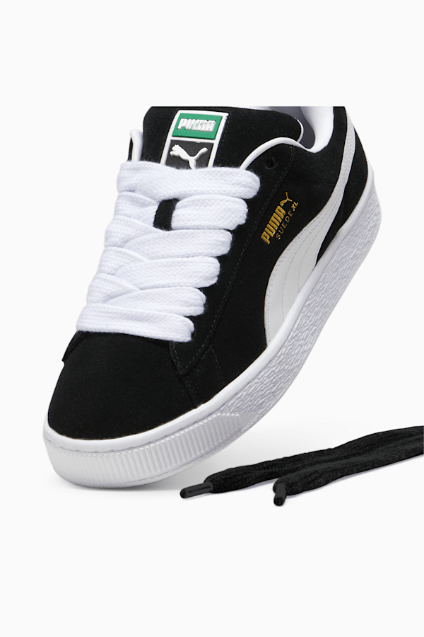 Suede XL Sneakers Unisex, PUMA Black-PUMA White, extralarge