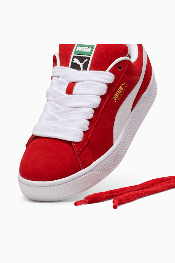 Suede XL Sneakers Unisex, For All Time Red-PUMA White, extralarge