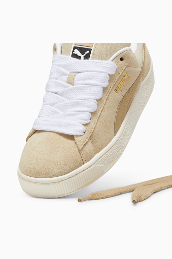 Suede XL Sneakers Unisex, Putty-Warm White, extralarge